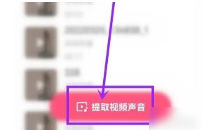 快手怎么提取视频声音 快手提取视频声音的操作方法