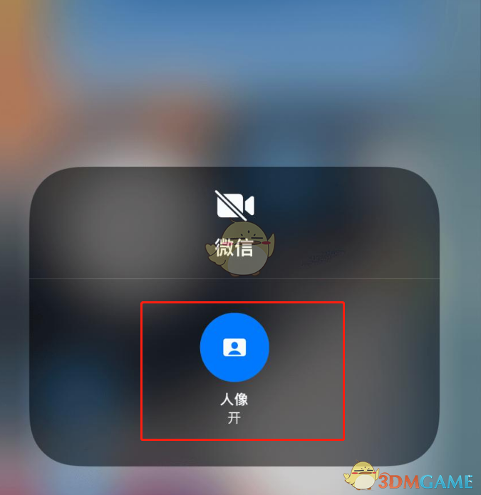 ios15人像模式设置方法