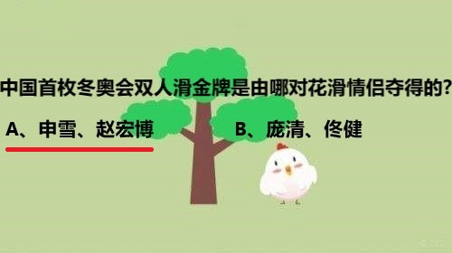 中国首枚冬奥会双人滑金牌是由哪对花滑情侣夺得的？