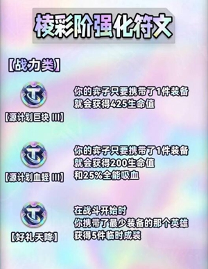 金铲铲之战s9海克斯图鉴有哪些